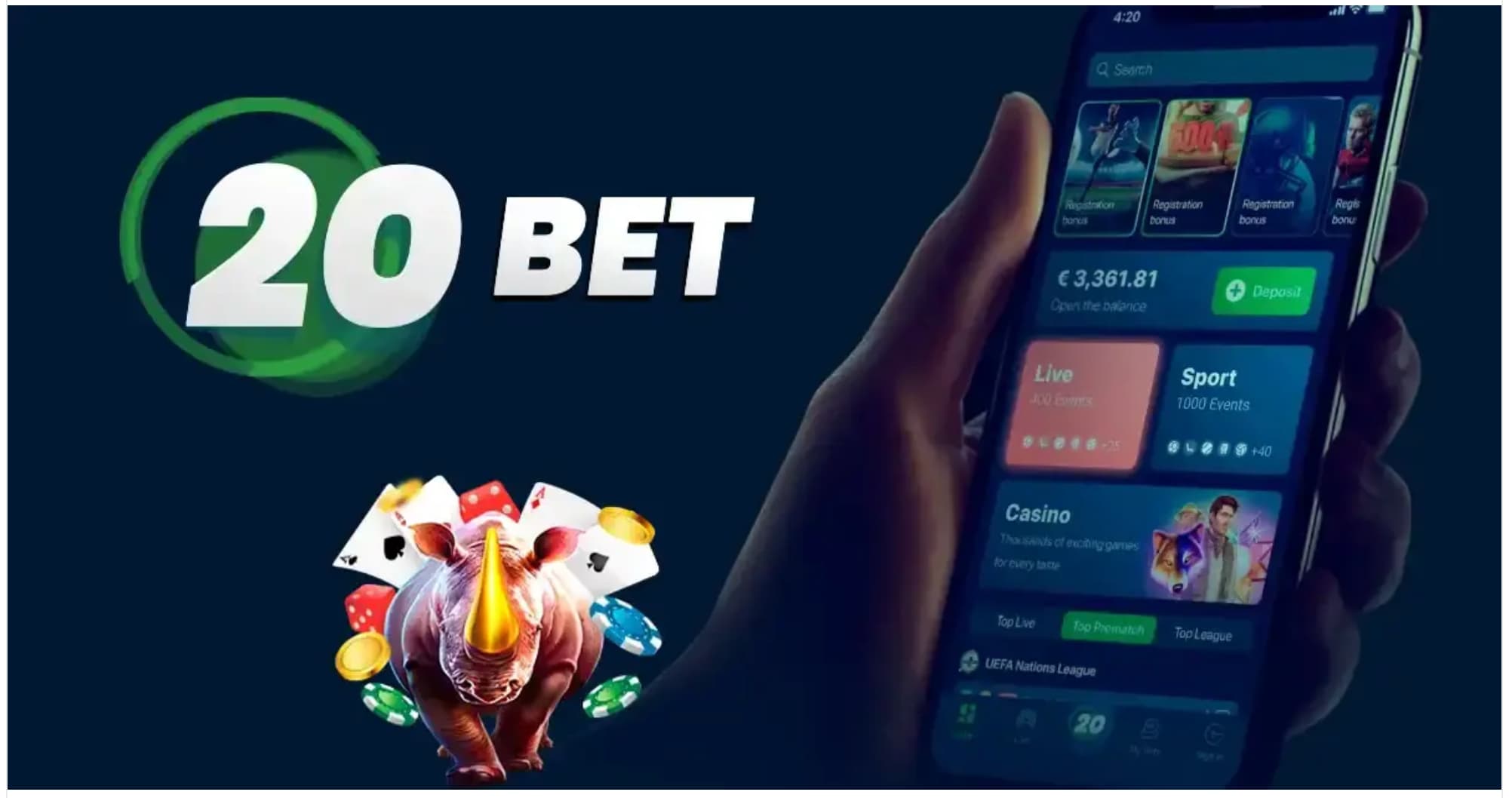 20Bet Code Promotionnel