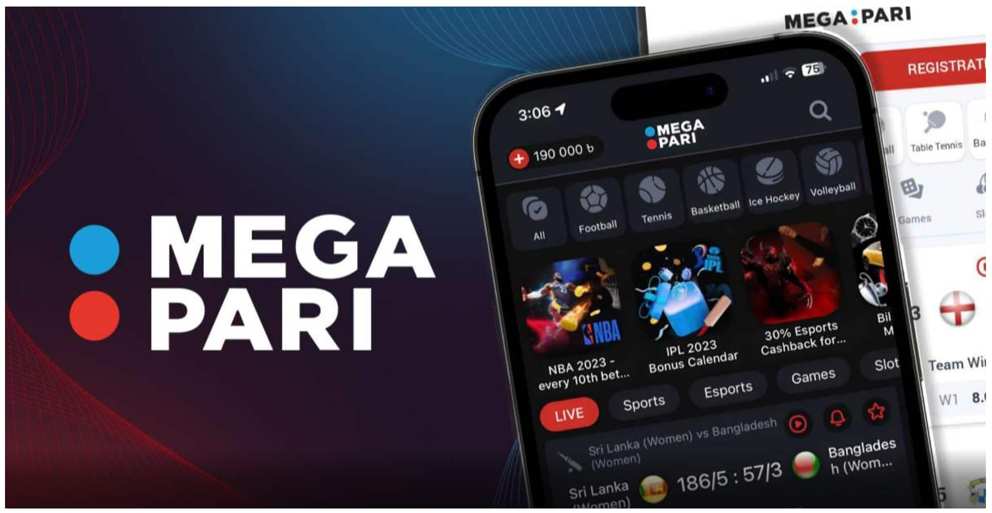 MegaPari Code Promotionnel